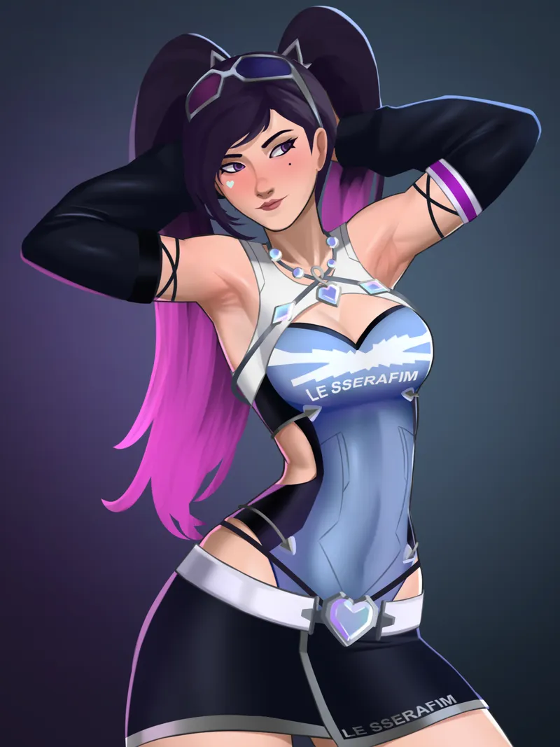 Thumbnail Anran's sweaty pits [Overwatch] (mavexion) by Mavexion