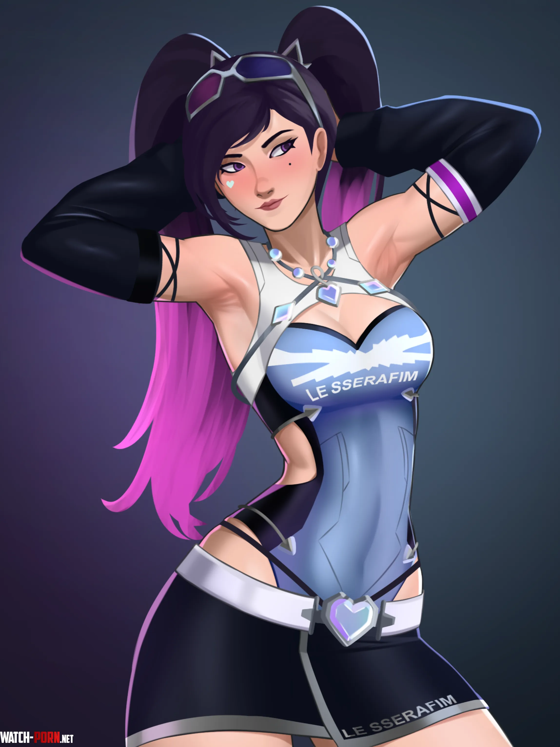 Anran's sweaty pits [Overwatch] (mavexion) by Mavexion