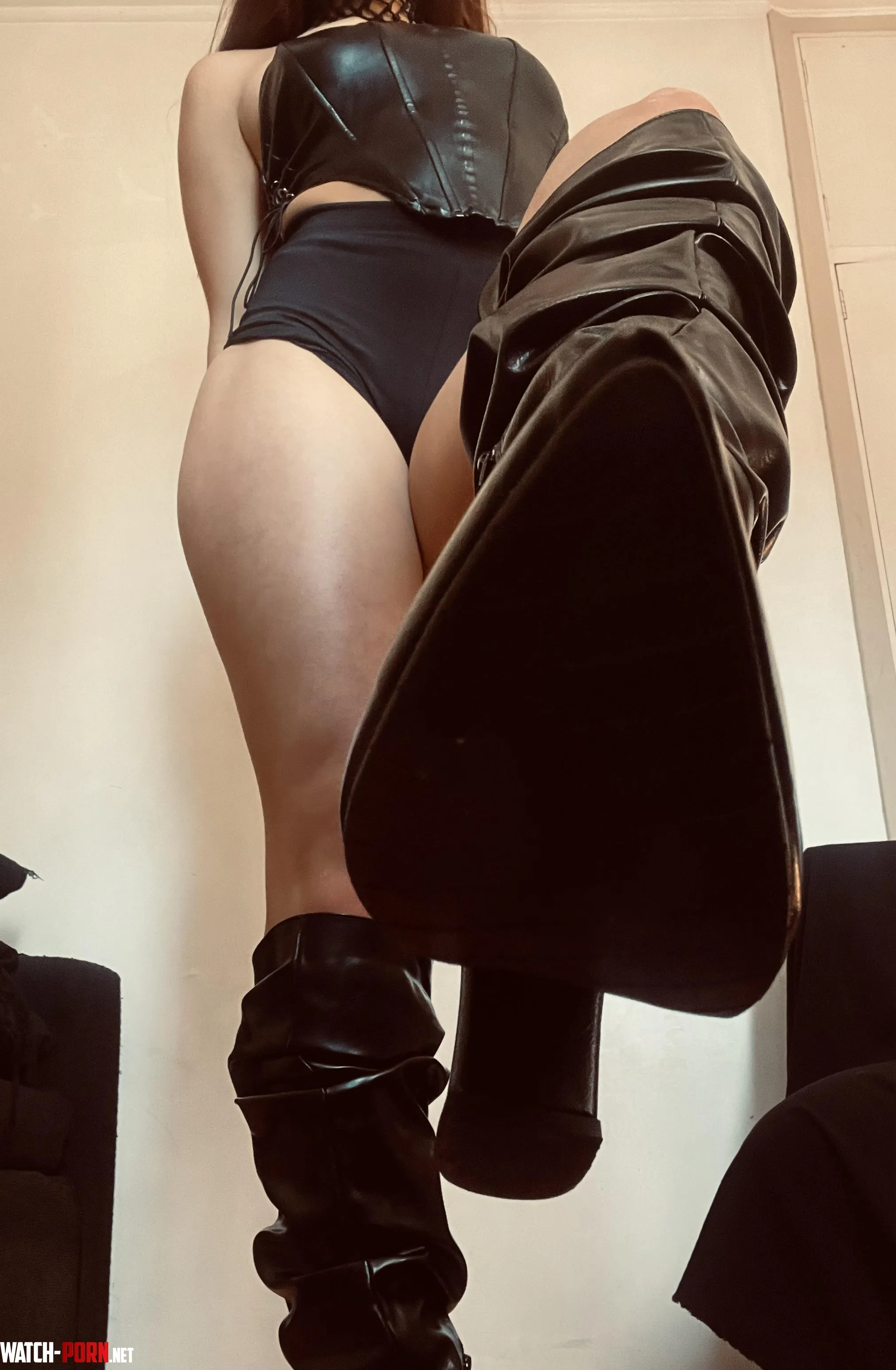 How do you like the look of this leather right above you? by katherinemystique