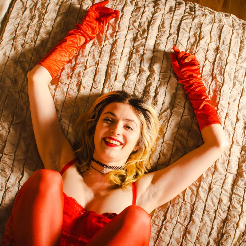 Thumbnail I'm Lily and I love red lingerie by LilyBlack1001
