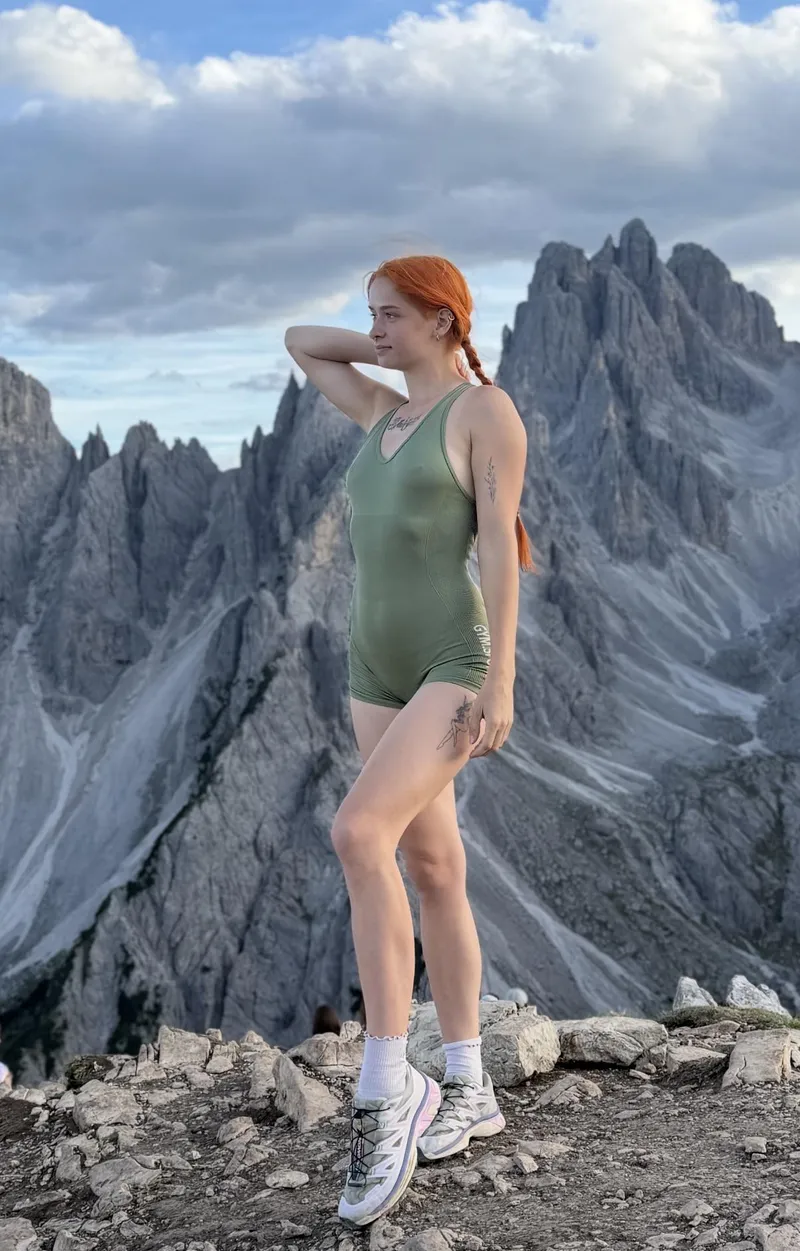 Thumbnail Braless and in the Dolomites, a dream come true
