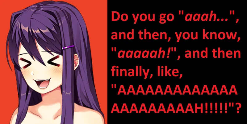 Thumbnail Do you moan when you masturbate to the Dokis? [OC]