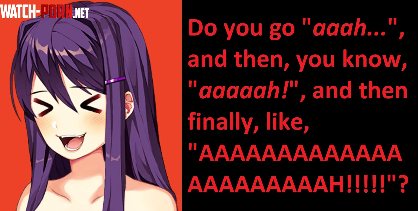 Do you moan when you masturbate to the Dokis? [OC] by _Aiko_Tanaka