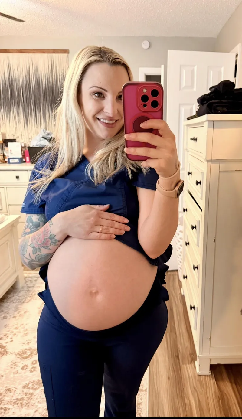 Thumbnail would you get a nurse pregnant? 💕🩺 29 weeks