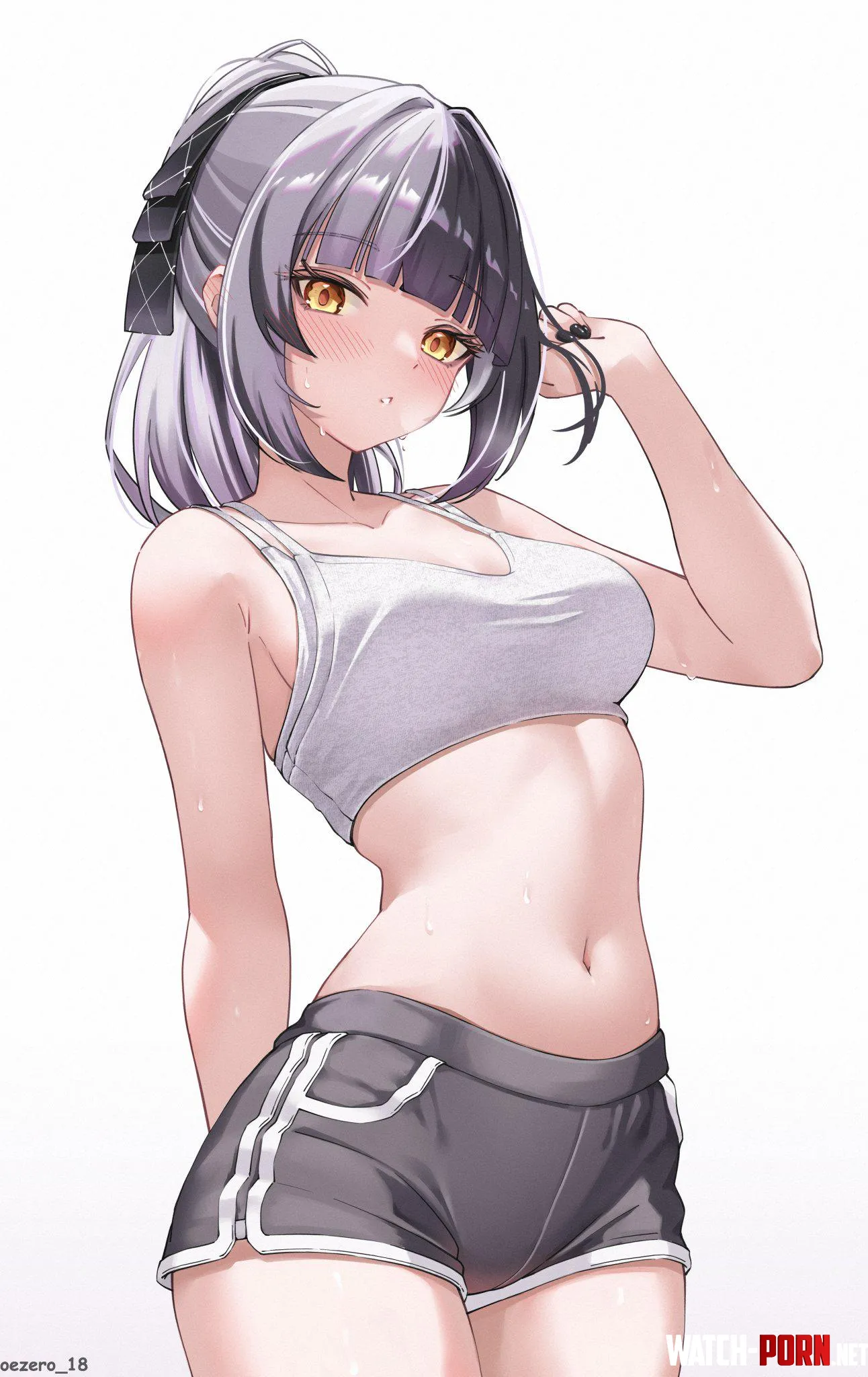 post-workout Shiori Novella (noezero) [Hololive] by tangyradar