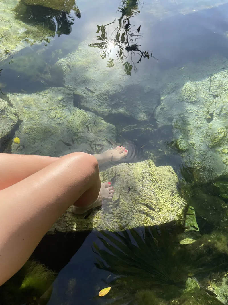 Thumbnail Would you love to be a fish so you could have the privilege of kissing my feet? 😏 OC