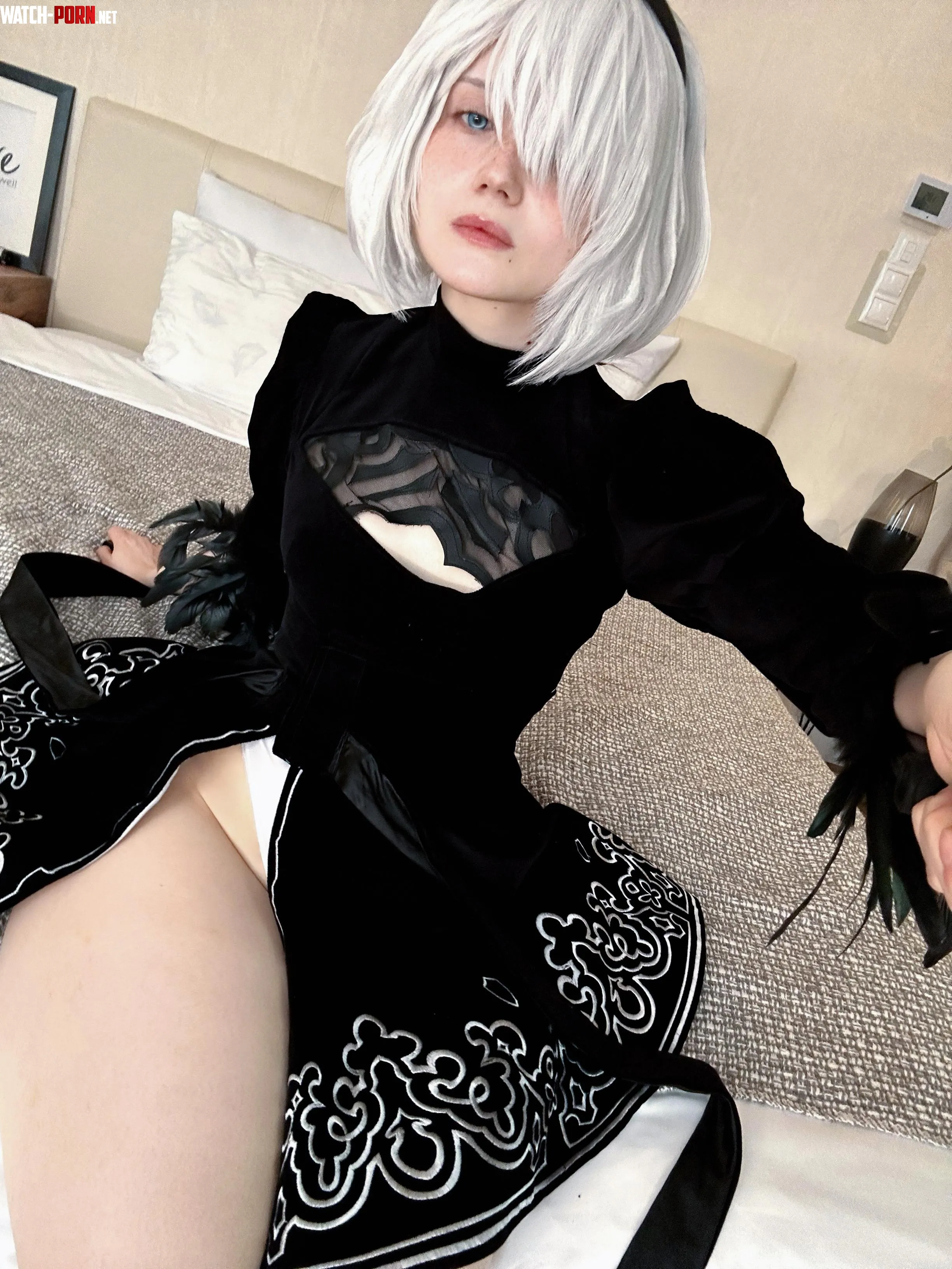 2B from NieR: Automato cosplay by Neyrodesu by Neyrodesu