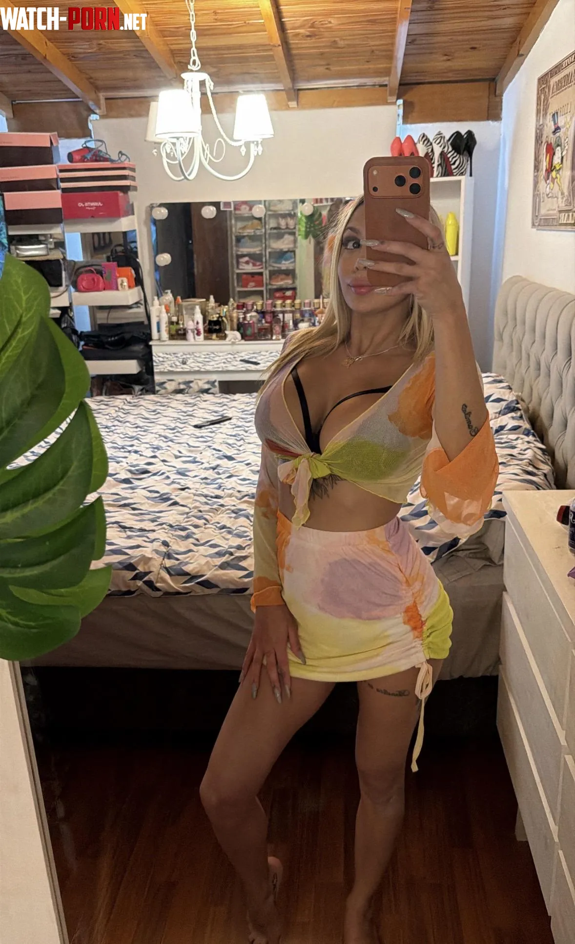 Beach day outfit, mirror approved by ItsVirginiaFit
