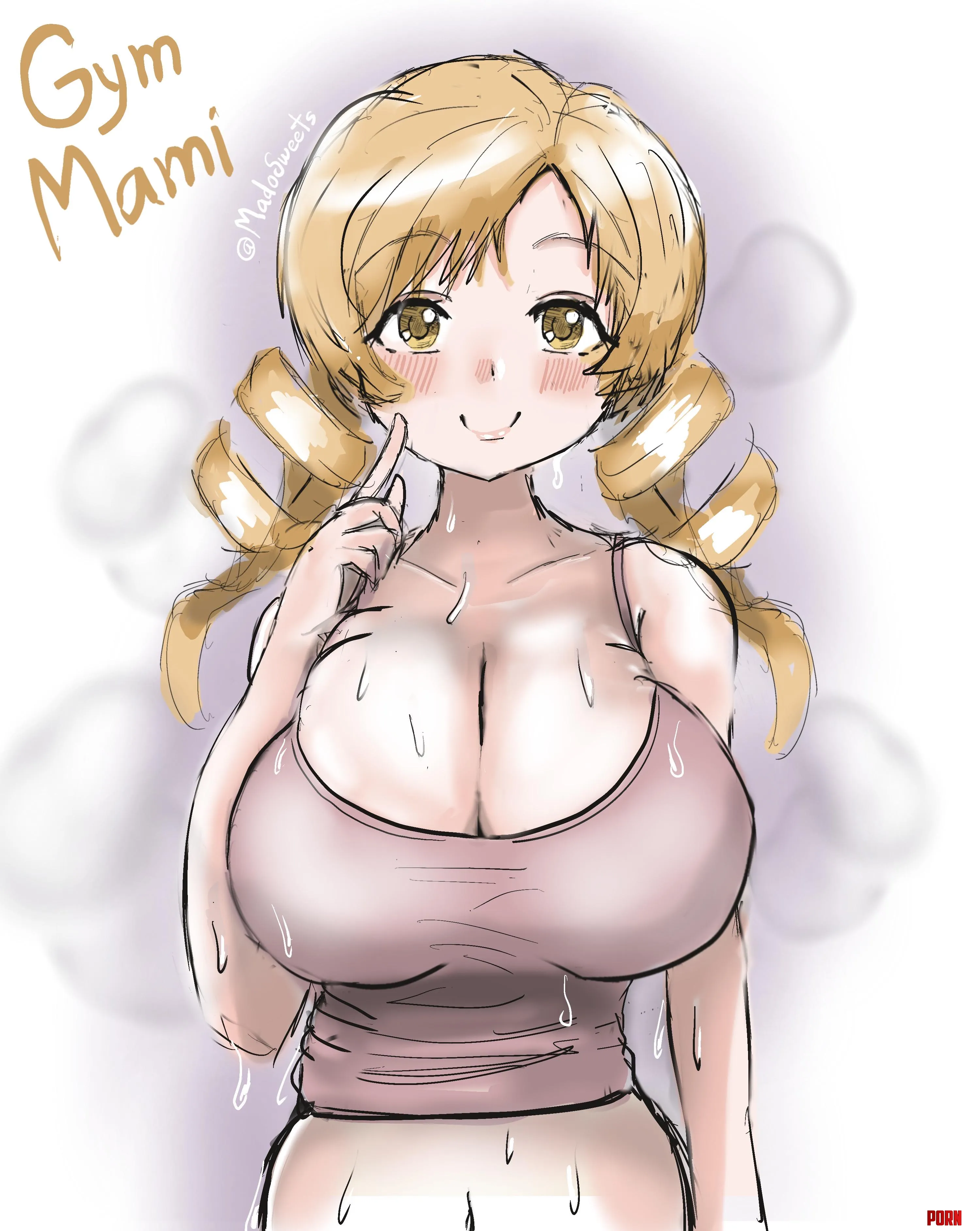 Mami Tomoe - Sports Bra (@MadoSweets) by OptimusPrimethe3rd