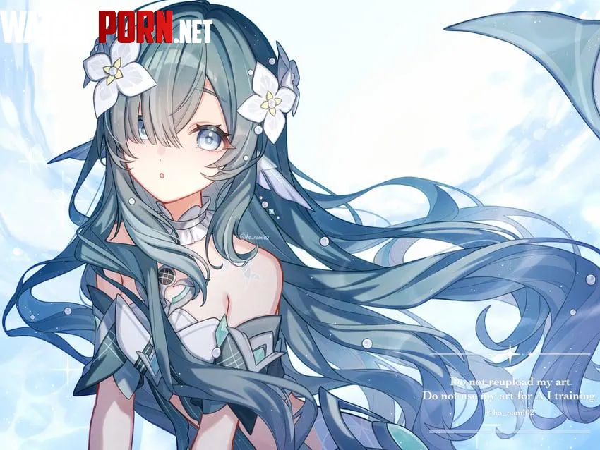 A gentle mermaid from the deep by glassmeridian