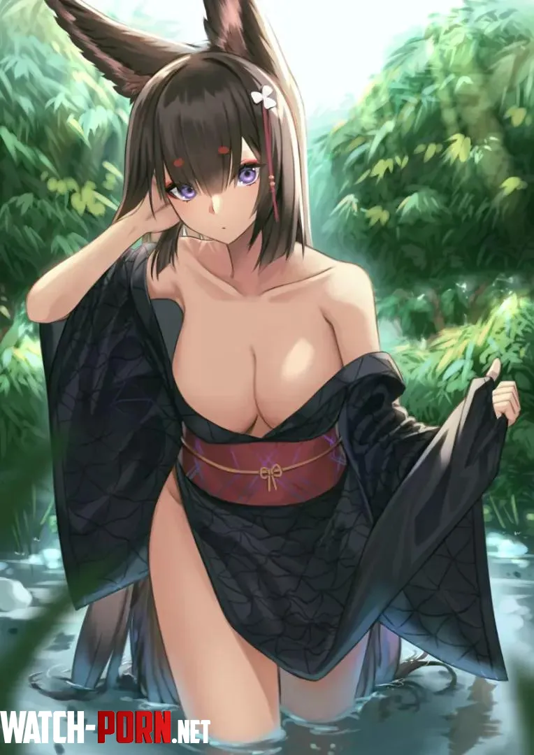 Amagi in da forest by (lor_dol) [Azurelane] by CloudyCrushs