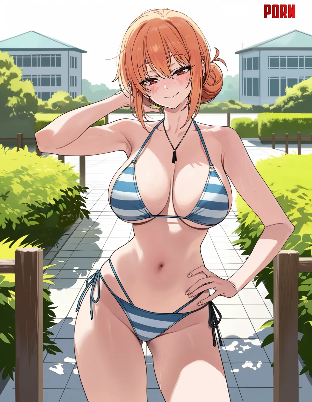 Mrs Yuigahama [Oregairu] by WoolsonDaSheep