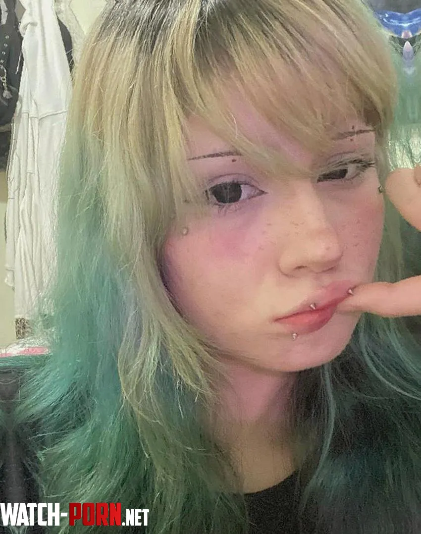 teal hair and boyish face by InternationalAd8528