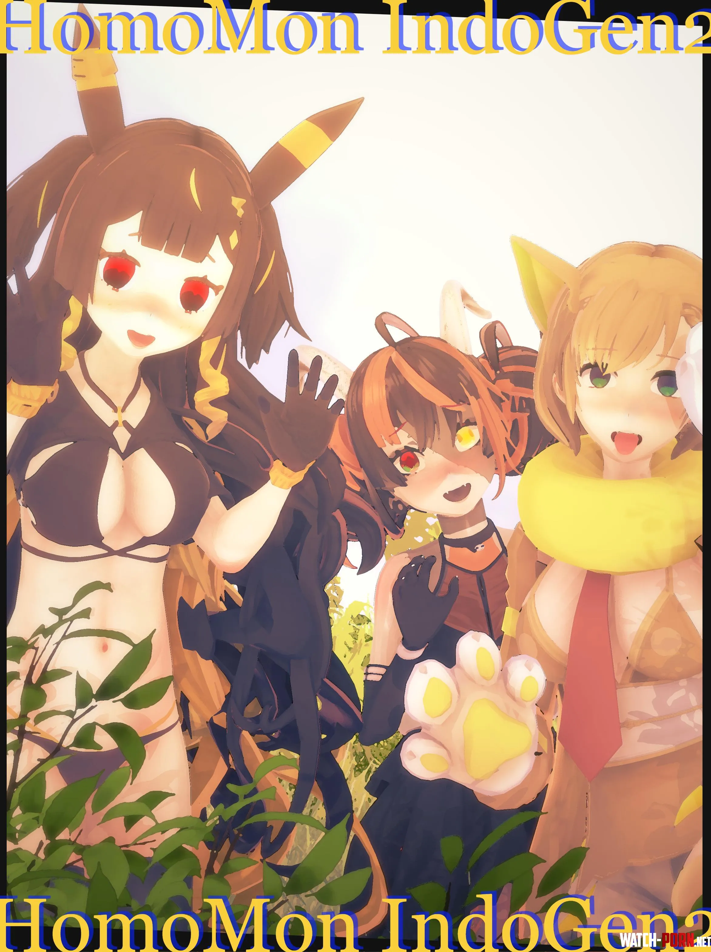 Hololive Pokegirl Harem (Hololive Indonesia) (CBHM) by TJ_Stories_Pixiv