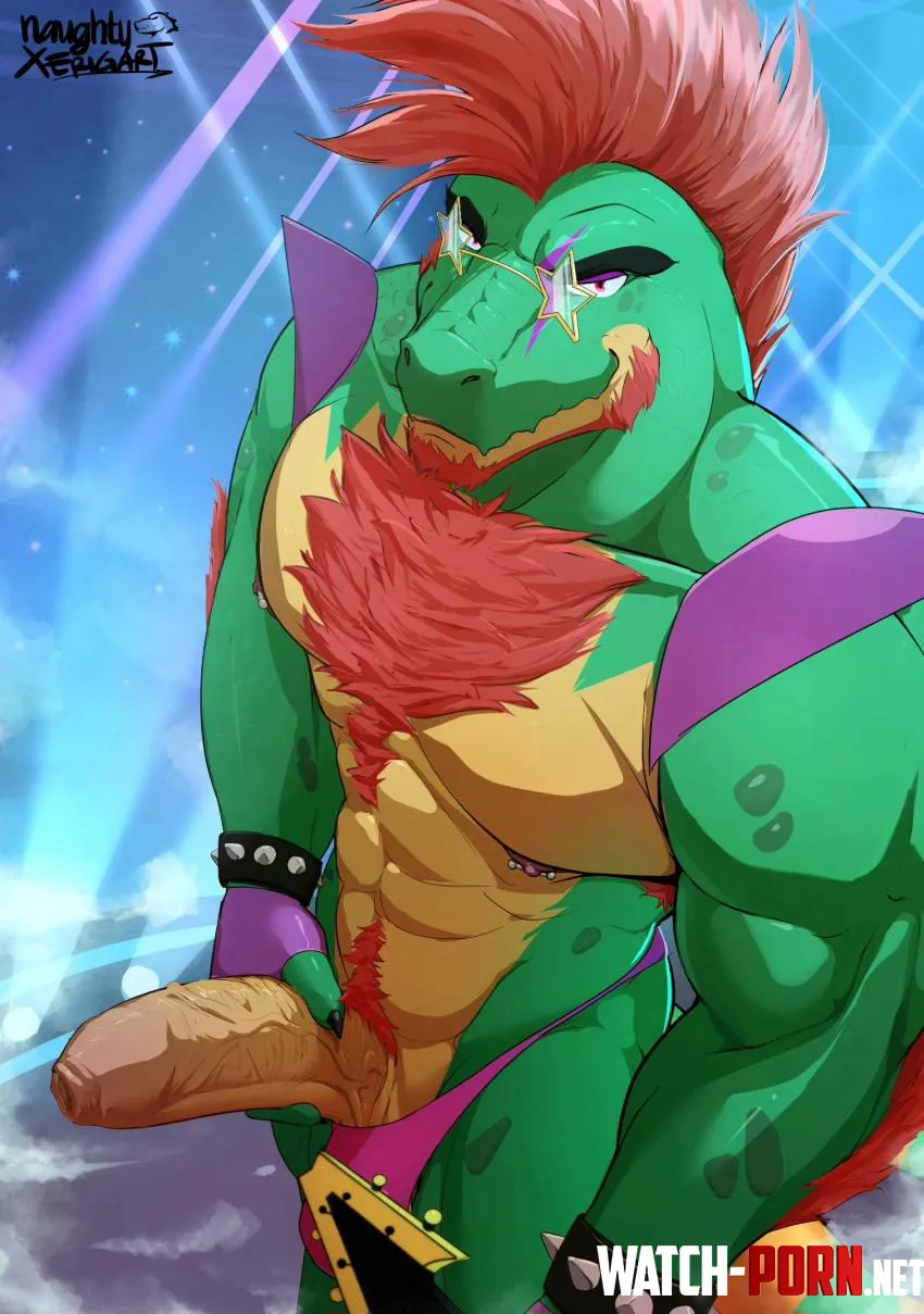 "Love the view, superstar?" 🐊 Daddy Monty's Cock performance is about to pleasure you (naughtyxerigart) by Sonic_the_hedgedog
