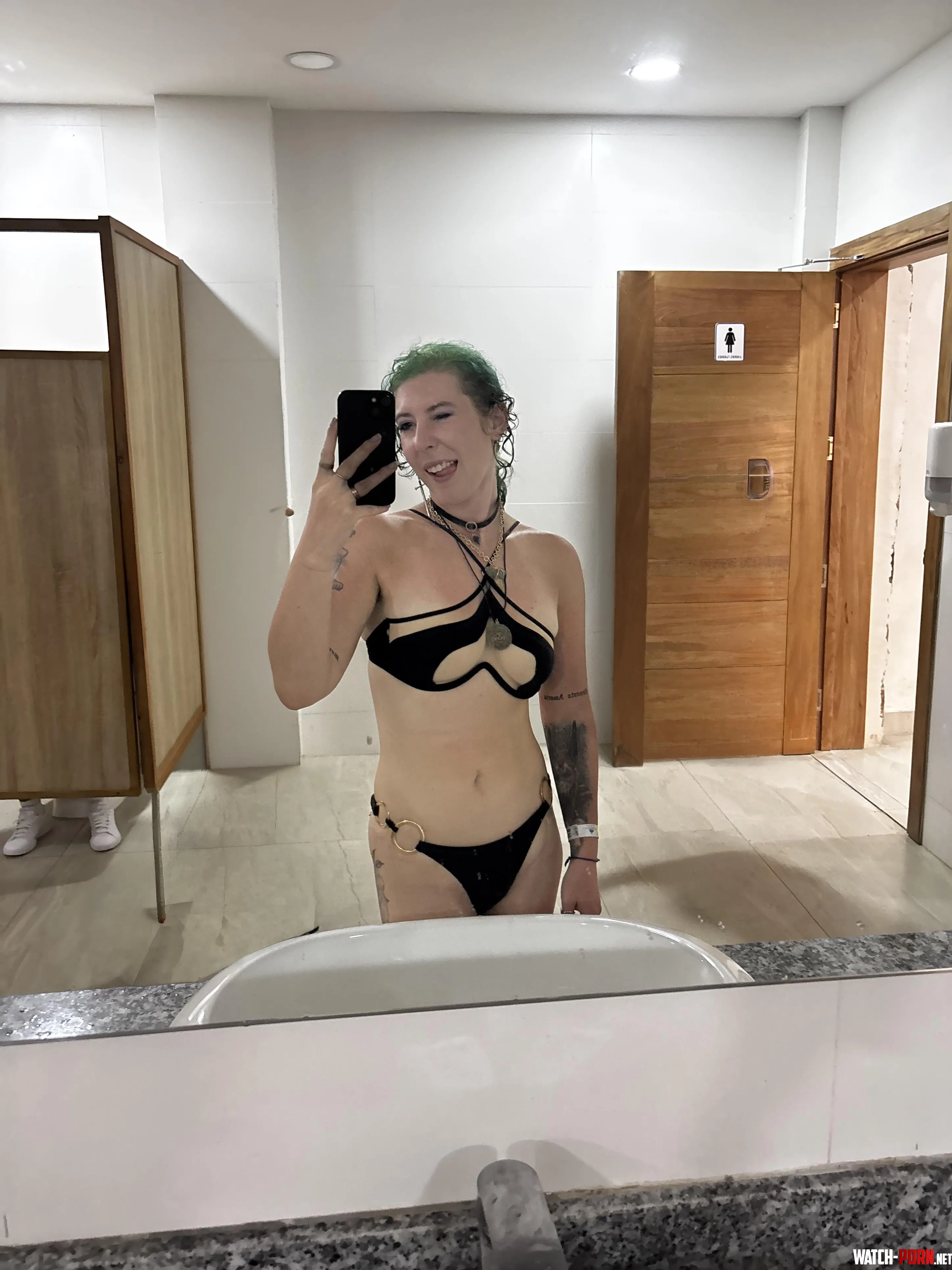 Bikini in the mirror by sirenskiss3
