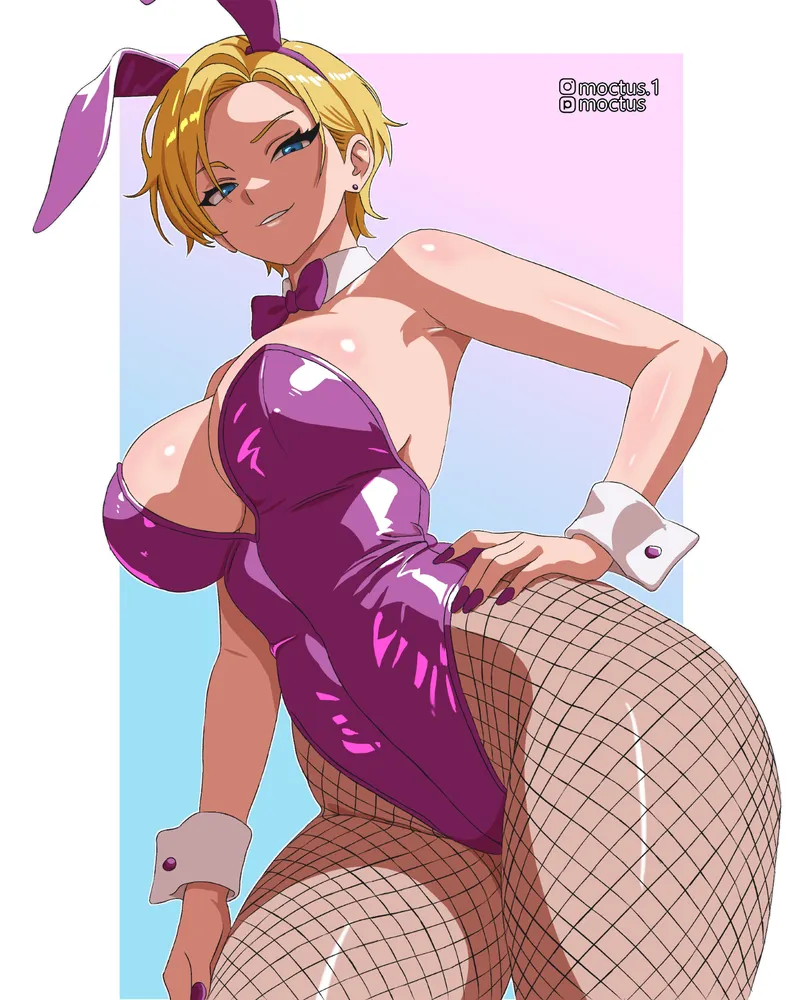 Thumbnail Bunny girl Android 18 (Moctus) [dragon Ball z] by queshu22