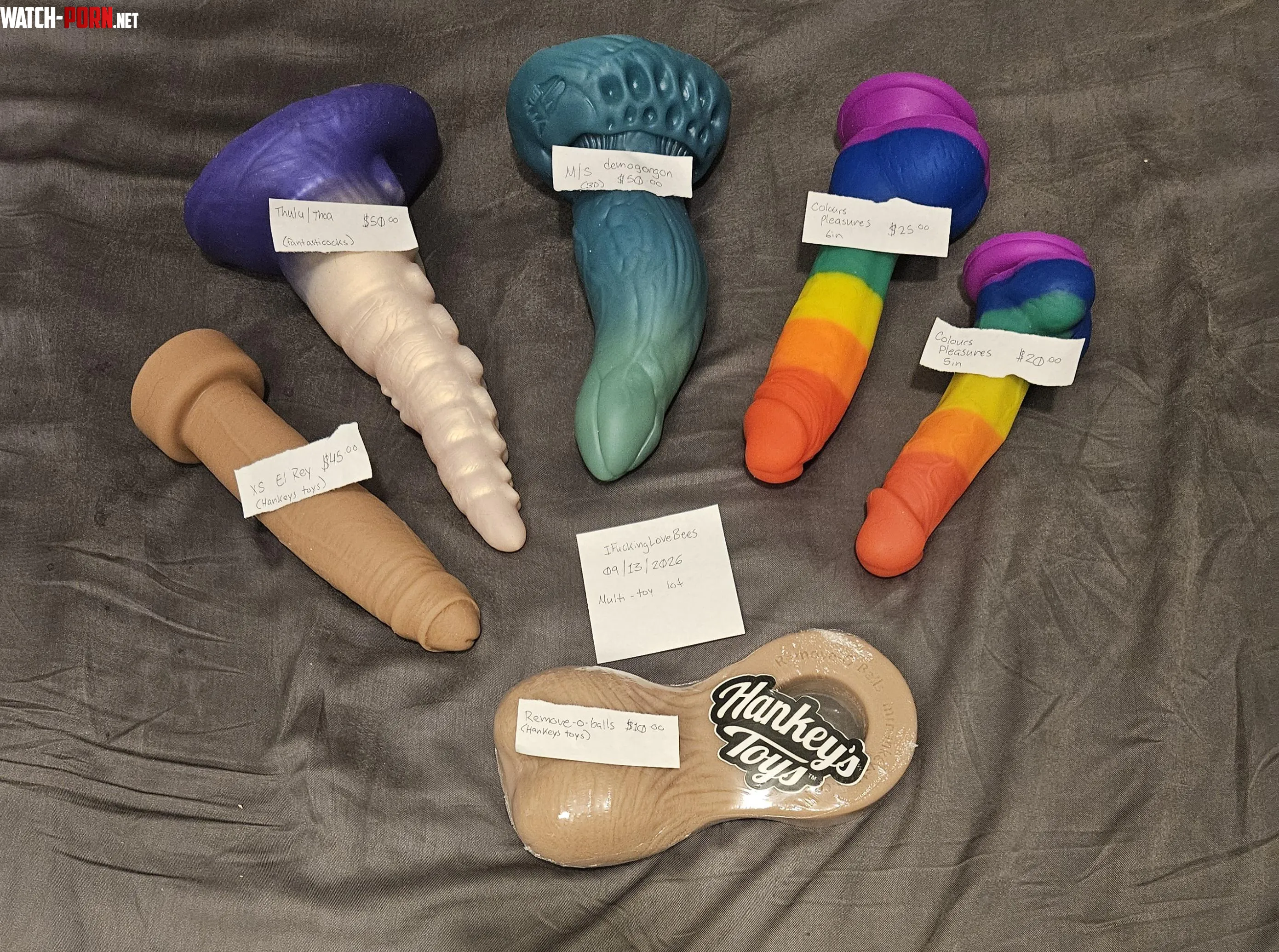 Looking to sell multi-toy lot, various makers by IFuckingLoveBees