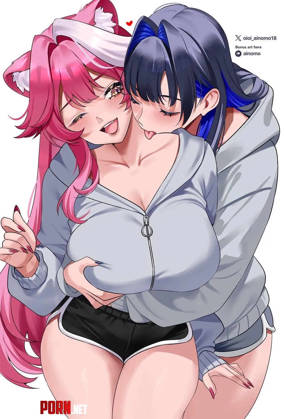 Kronii &amp; Raora [Hololive] by Flimsy-Stranger9820