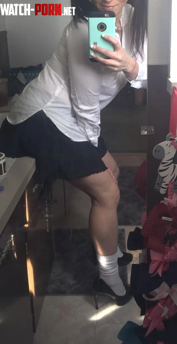 (F) 35 - trying on an outfit to have a little fun by InevitableCommittee9