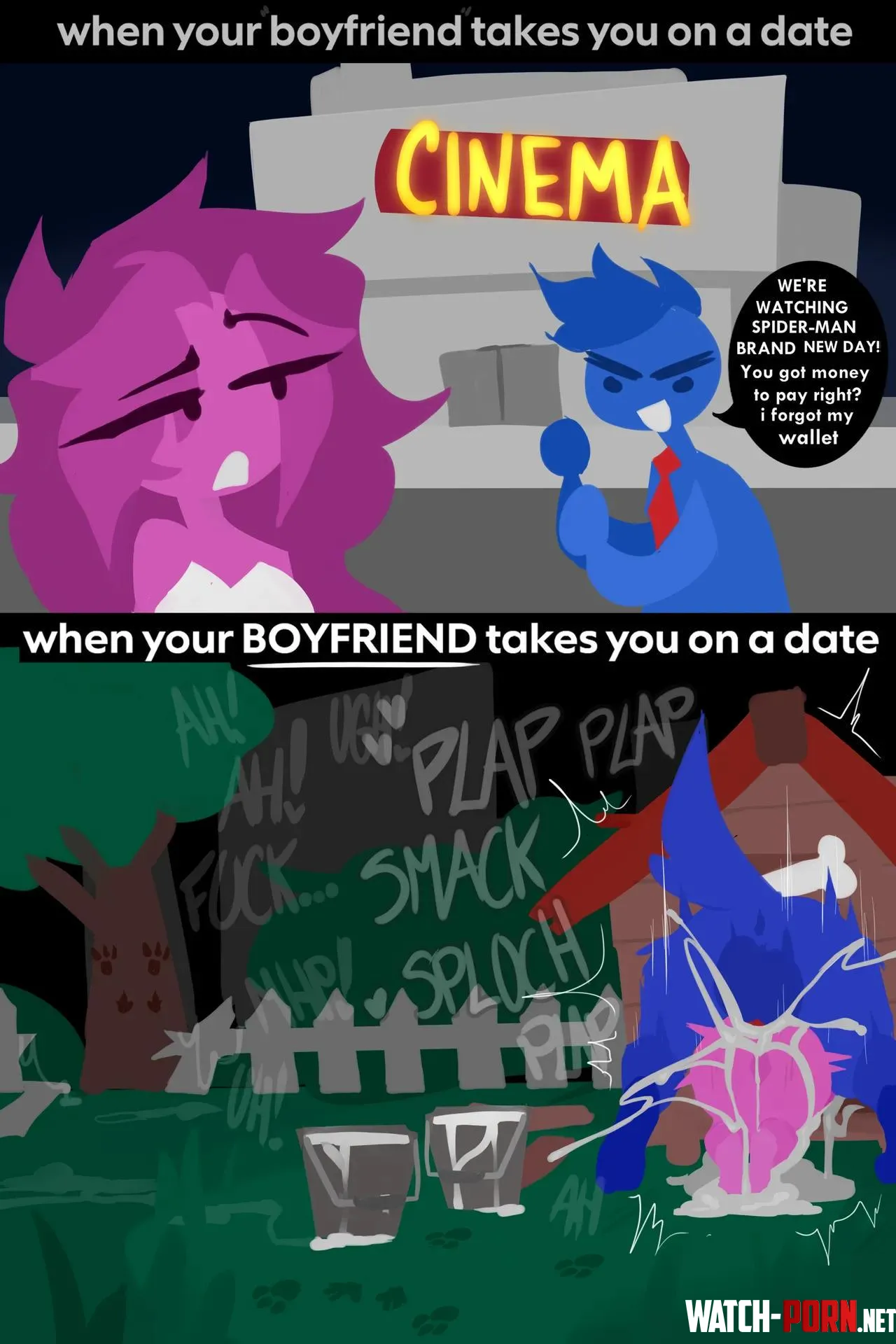 Ever since I stopped dating human men. I feel like I get treated with a lot more love and care 💕 (EvilPala) by MonsterVictim