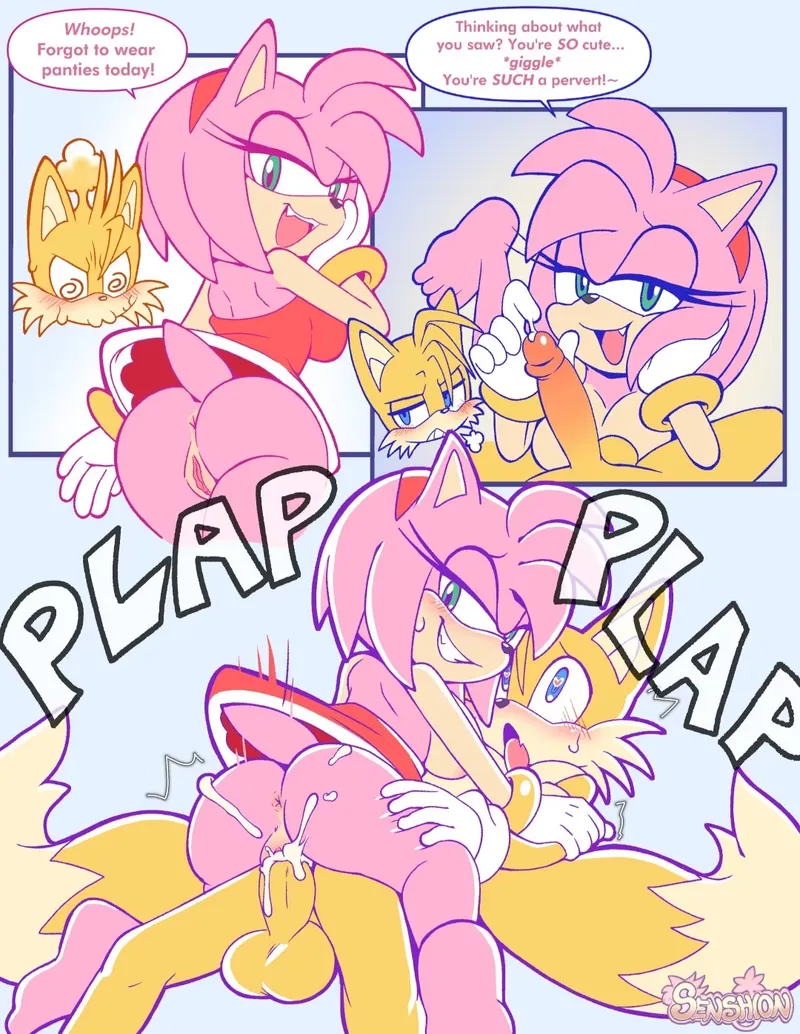 Thumbnail Amy Rose, Tails [Sonic The Hedgehog] (Senshion)