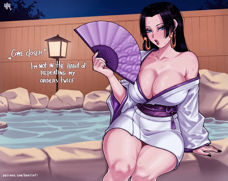 Thumbnail Hancock demands company in the bath (beetlefi) [One Piece]