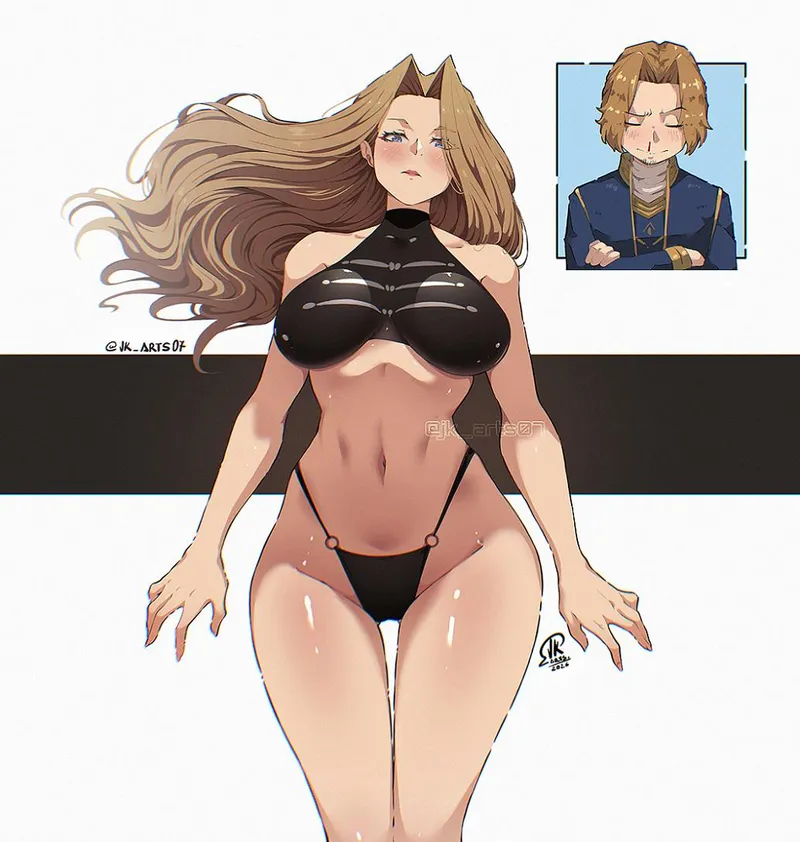 Thumbnail Methode wearing a bikini (JK_Arts.) [Frieren at journey's end]