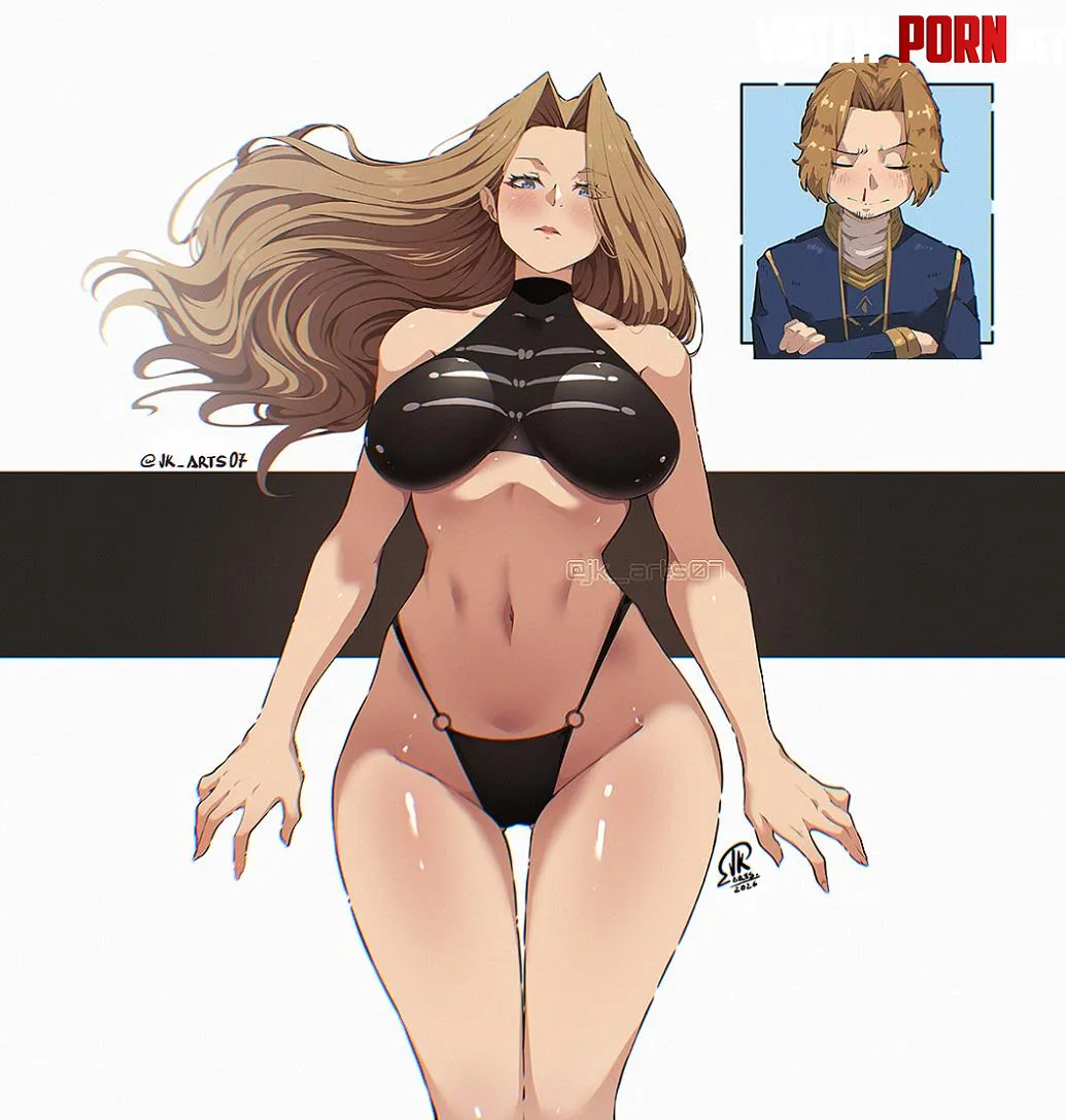 Methode wearing a bikini (JK_Arts.) [Frieren at journey's end] by queshu22