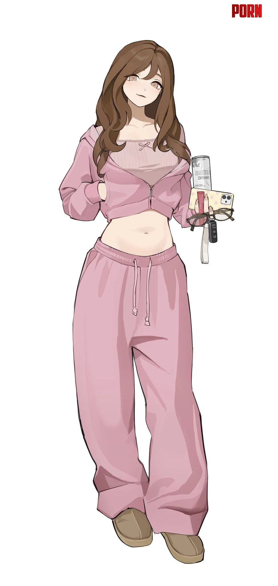 Pink Tracksuit by WoolsonDaSheep