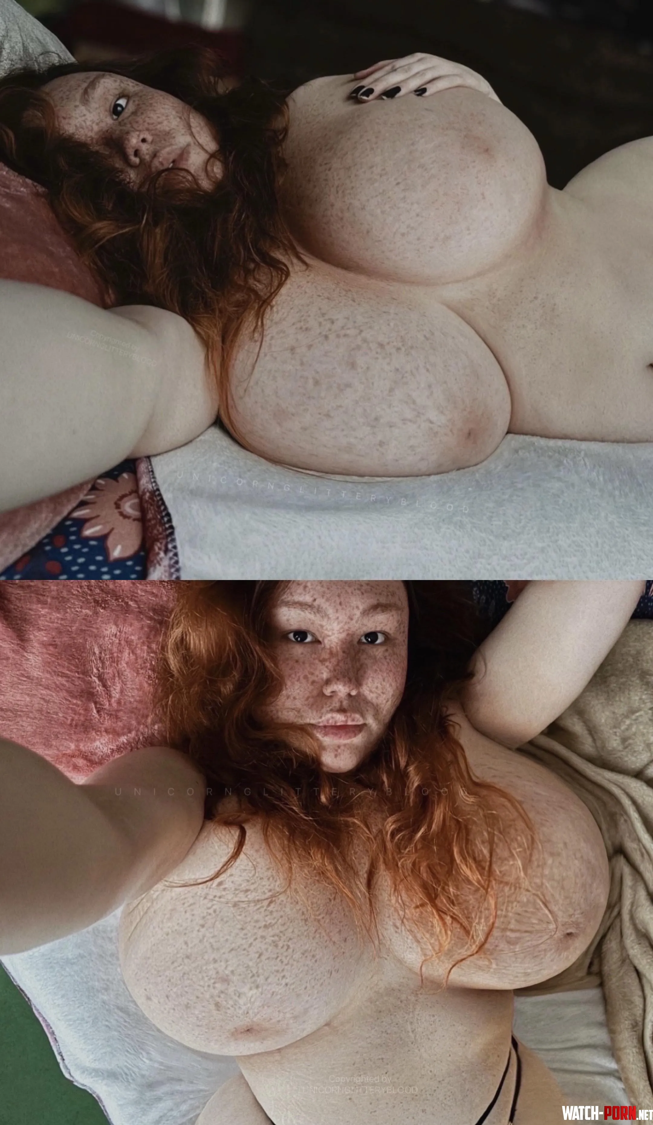 [OC] pale skin, freckles and big tits, the holy trio by Unicornglitteryblood