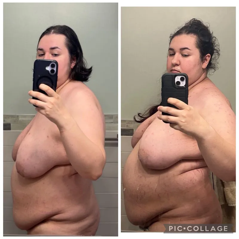 Thumbnail Rate my weight gain from 1-10 and how likely you are to feed me by ZaraGainer