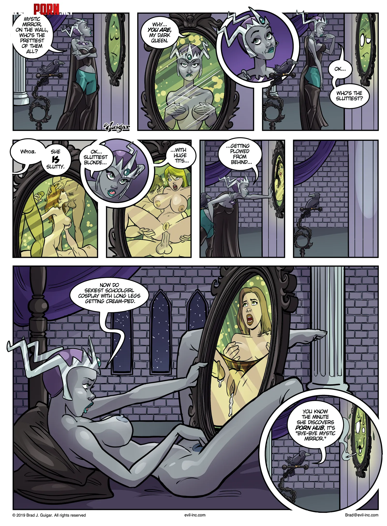 Evil Inc After Dark | Magic Mirror by bguigar