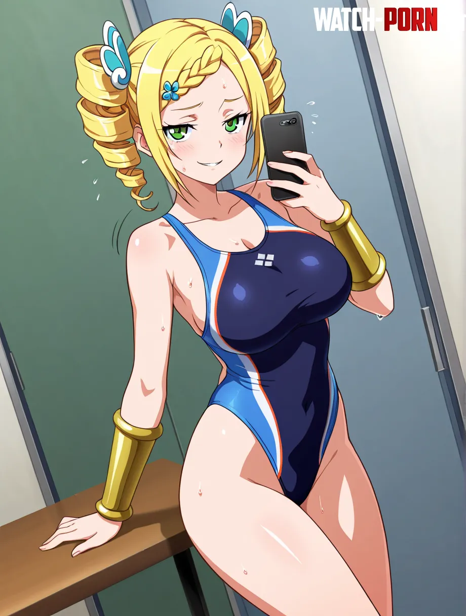 Swimsuit selfie by EroartAI