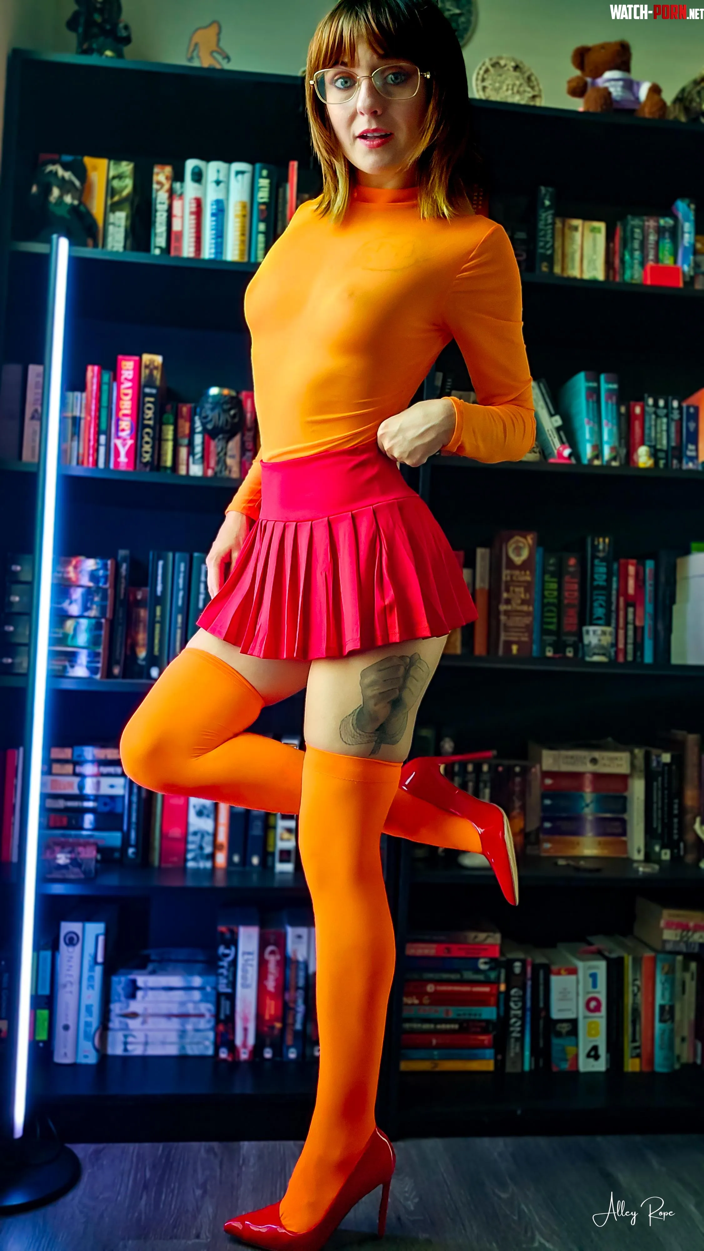 Velma is digging into a mystery! by alleyrope