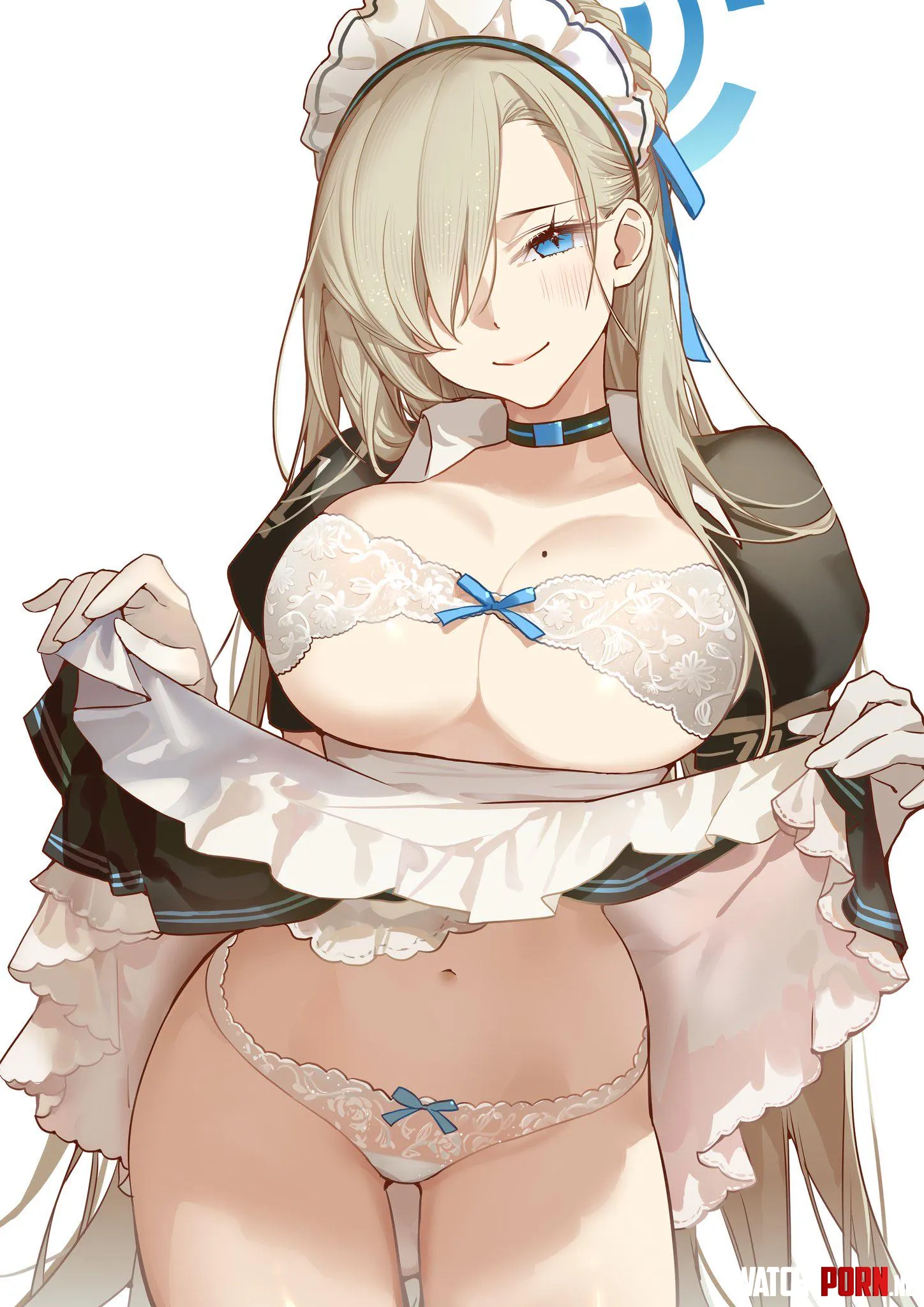 Maid Asuna showing off (@SakiceDial) by CorruptedRoxanne