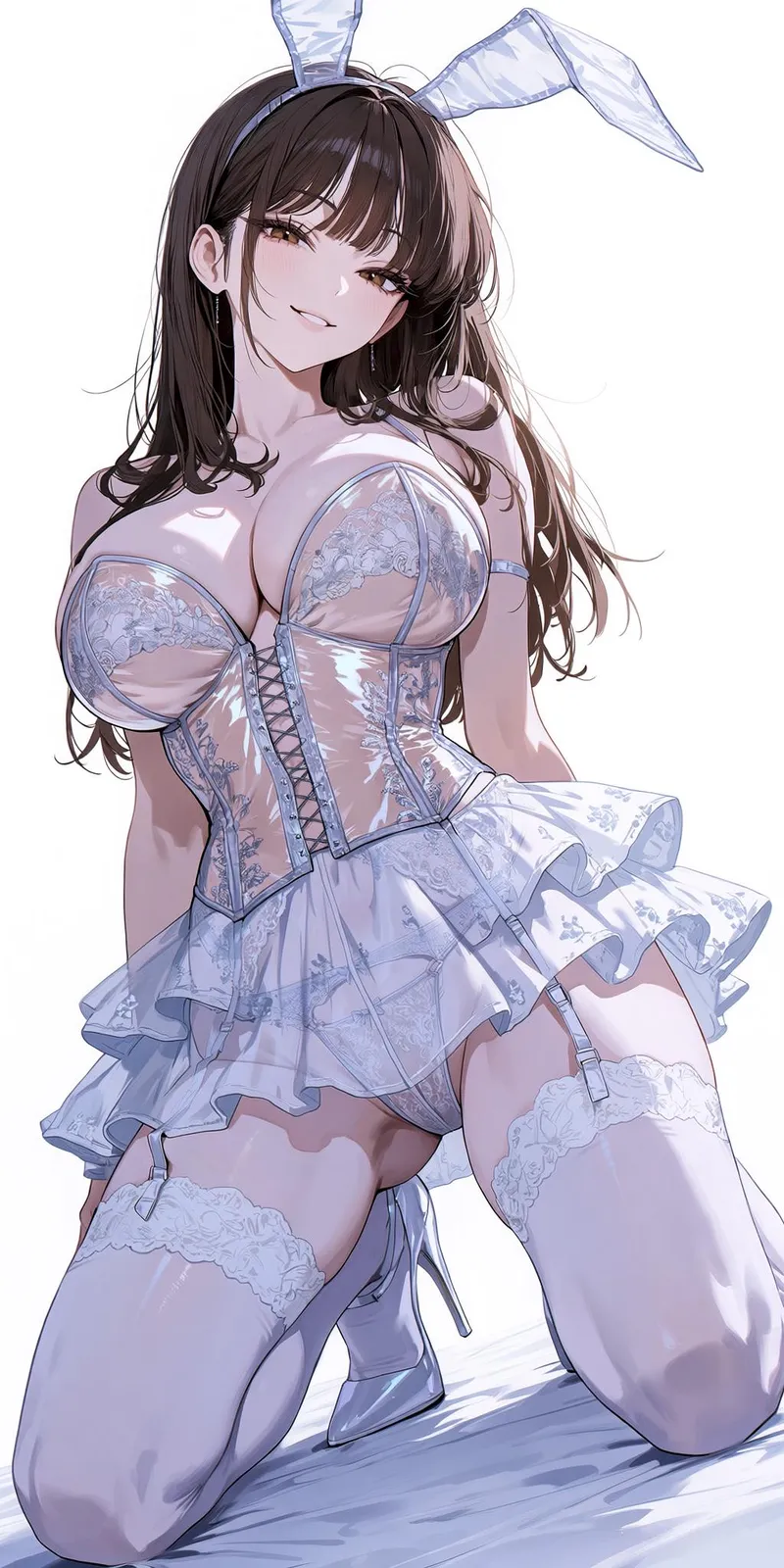 Thumbnail White Bunny Girl