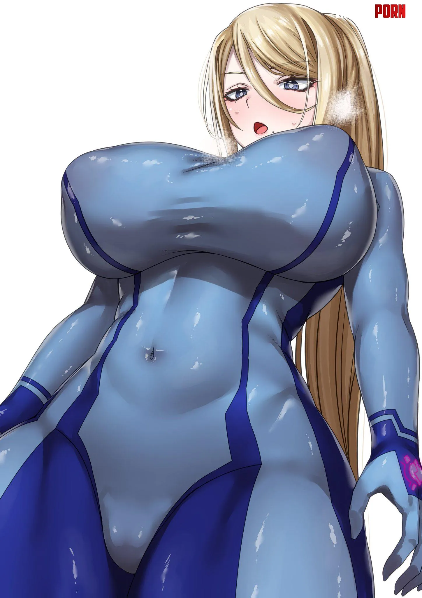 Samus Aran [Metroid] by WoolsonDaSheep