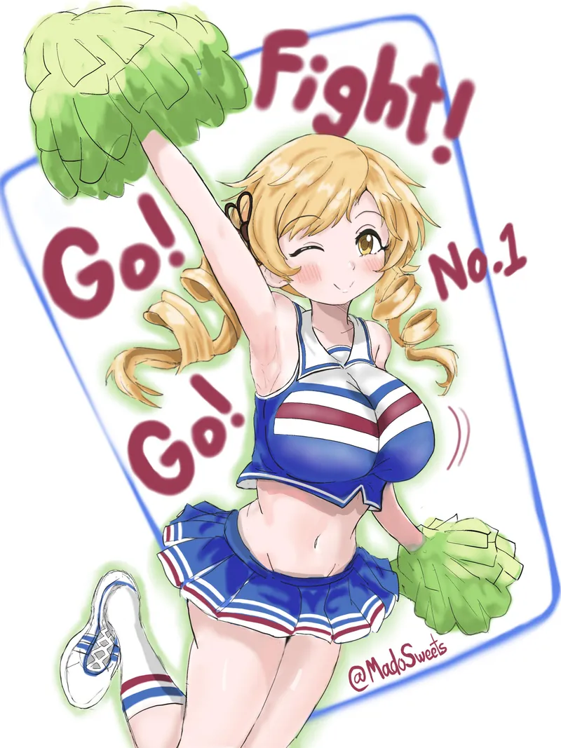Thumbnail Mami Tomoe - Cheerleader (@MadoSweets)