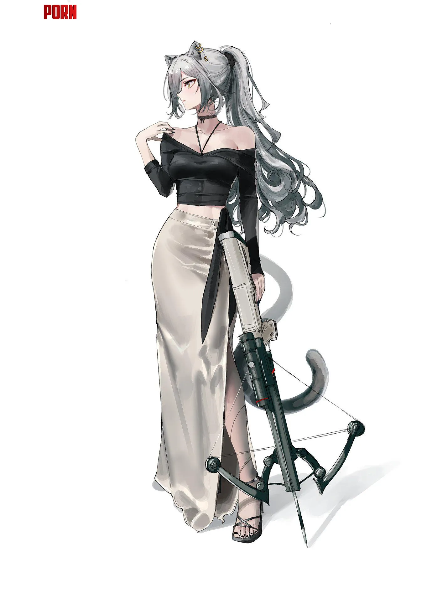 Schwarz [Arknights] by WoolsonDaSheep