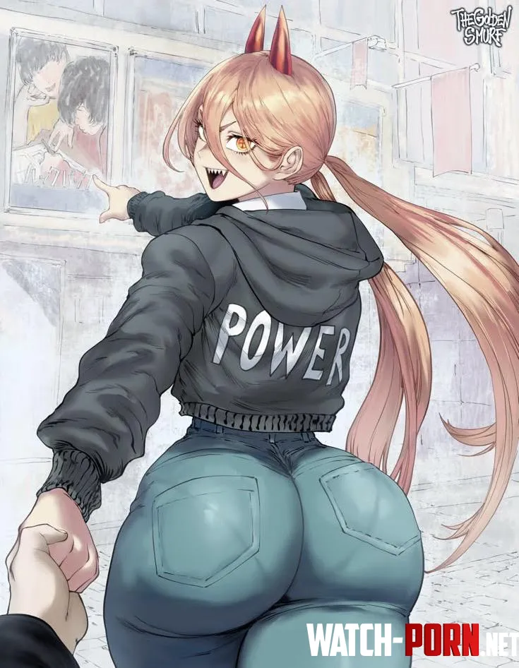 Power (the Golden Smurf) [Chainsaw Man] by idejascire
