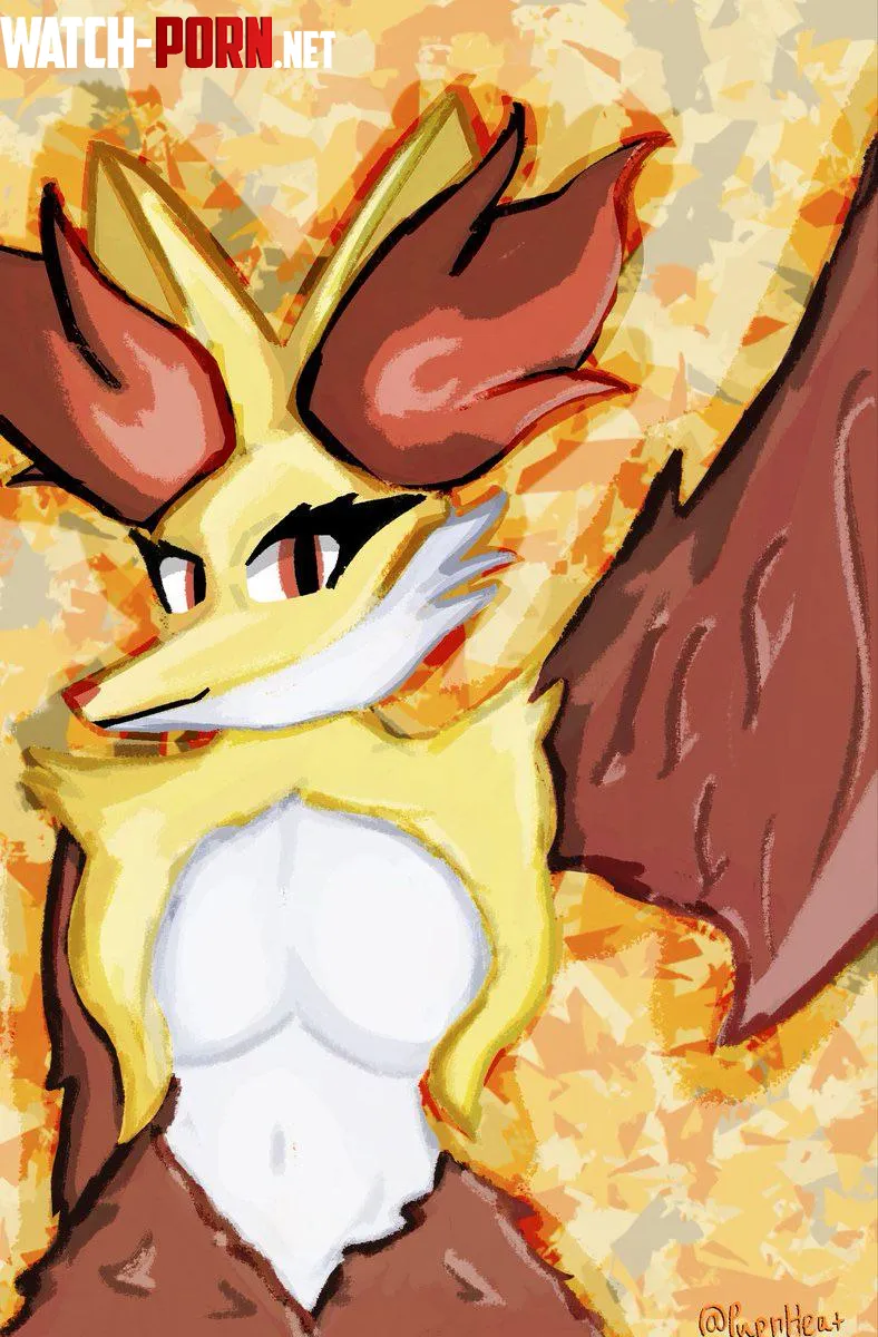 Delphox (PupnHeat, Self) by pupnheat
