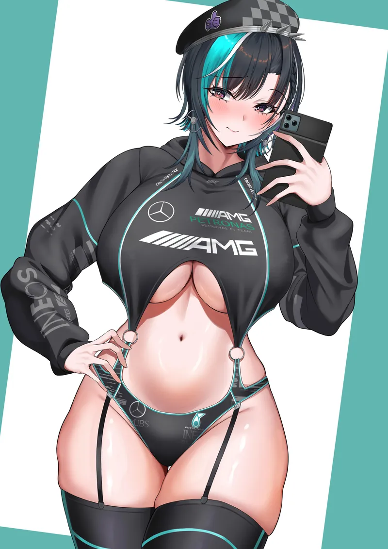 Thumbnail race queen Rindo Chihaya (arisugawa ya) [Hololive]