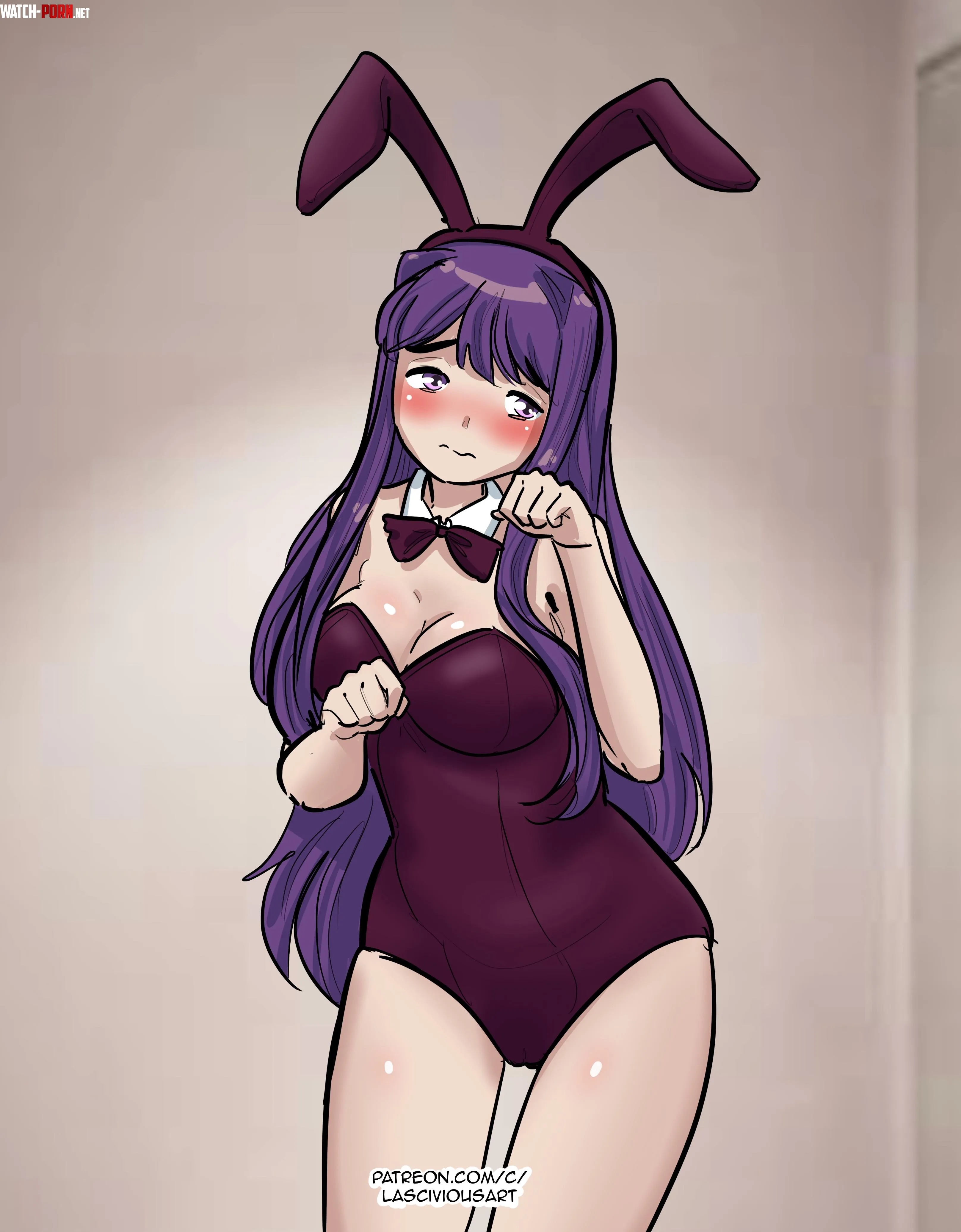When Sayori decided Yuri needed a new profile pic (Lascivious Art) by Lascivious_Art