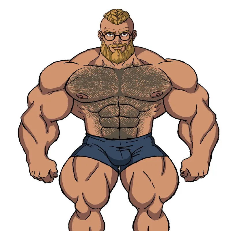 Thumbnail Muscle daddy ( Art by Me)
