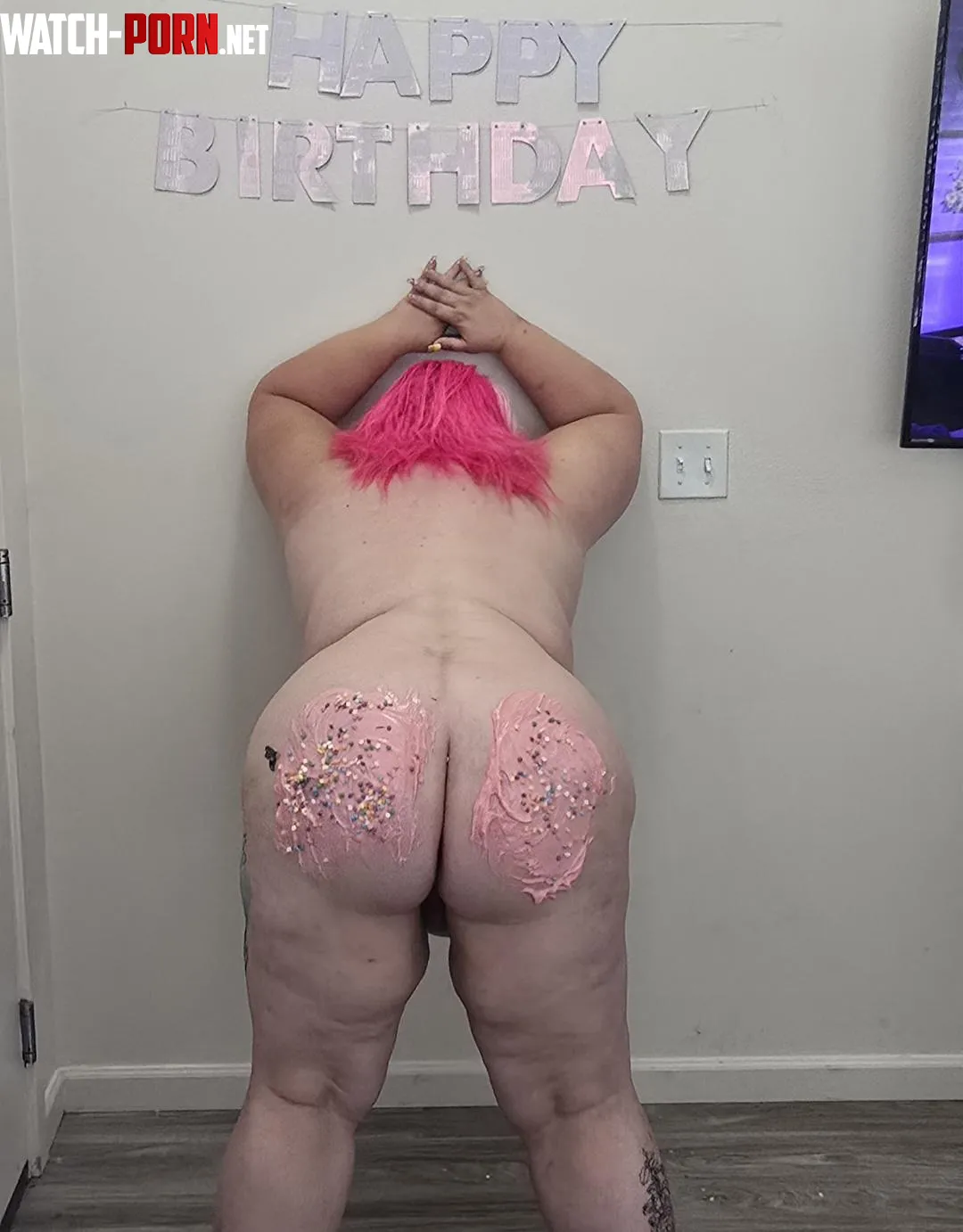 And since my birthday isn't just a few days, I've decided to serve a little cake by PLThickGirl