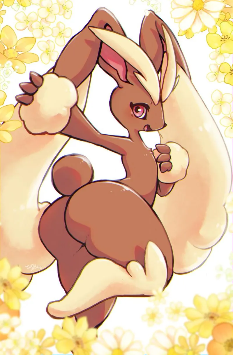 Thumbnail Lopunny looks happy...