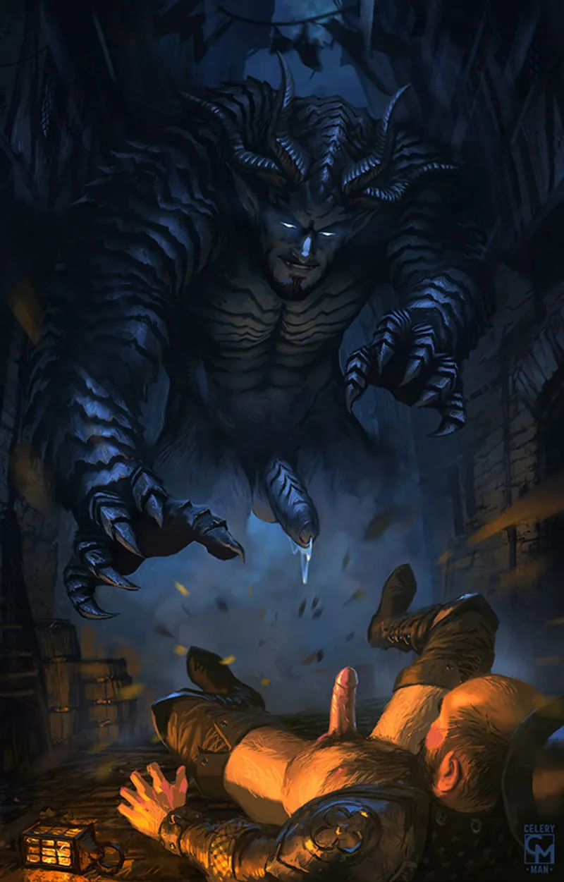 Thumbnail beware the alleys in the dead of night... [OC]