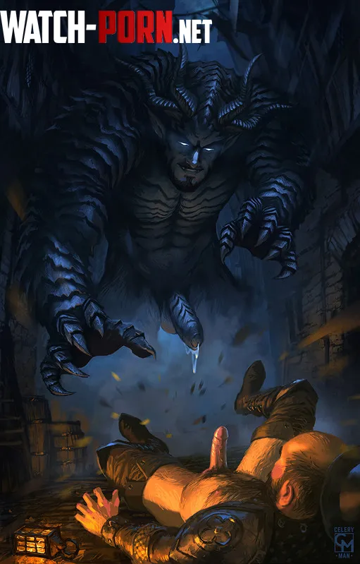 beware the alleys in the dead of night... [OC] by celeryman6