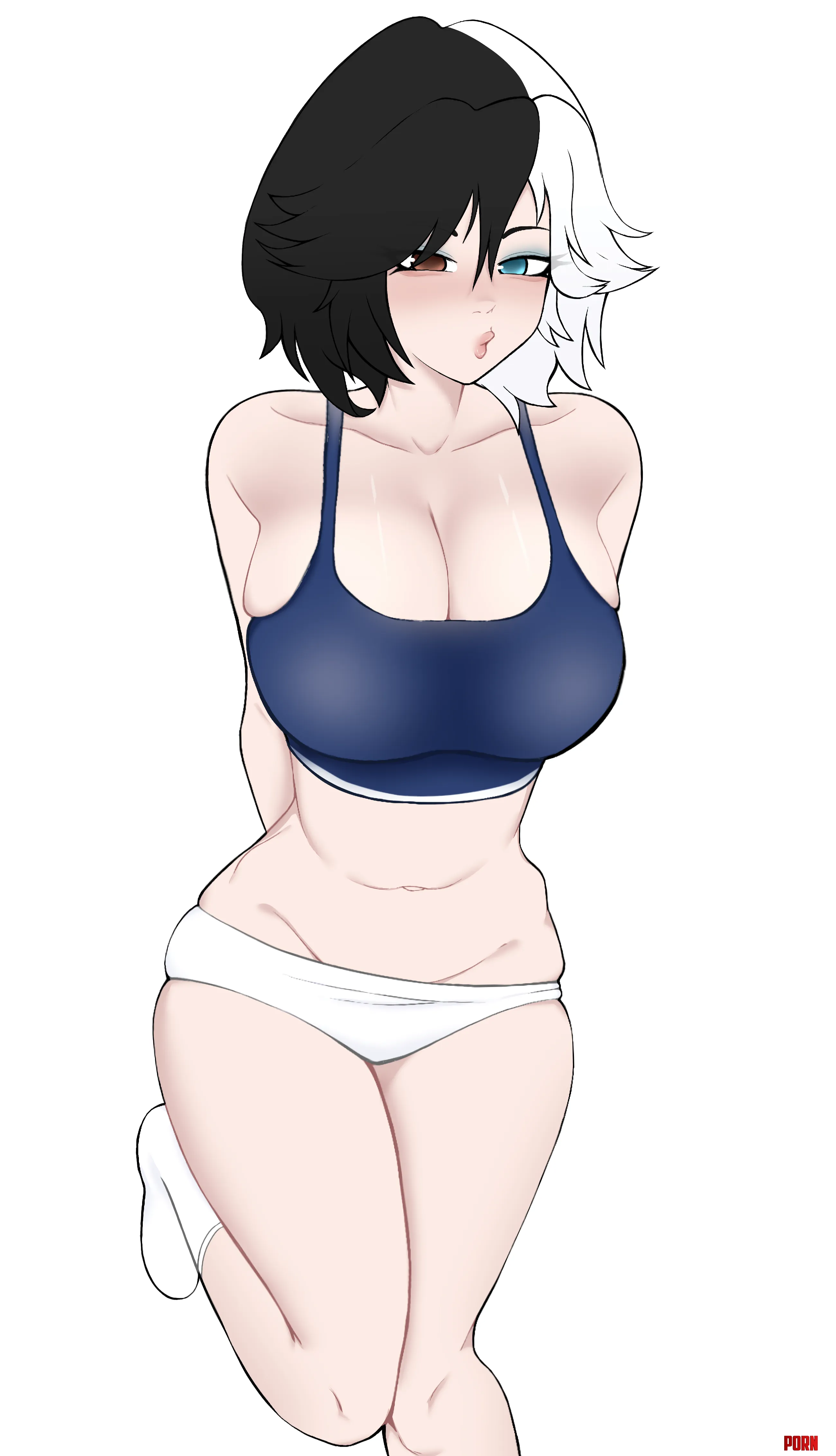 Luna Snow in pjs (lialeafyy) [Marvel Rivals] by lialeafyy